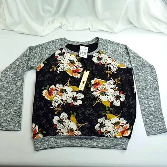 Kut From The Kloth Benter Mixed Media Women's Long Sleeve Shirt Size XS - Picture 1 of 10